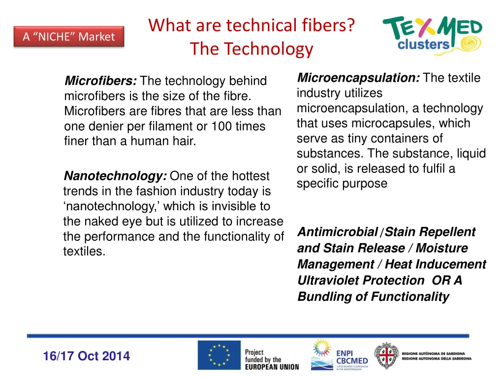 what are technical fibers the technology