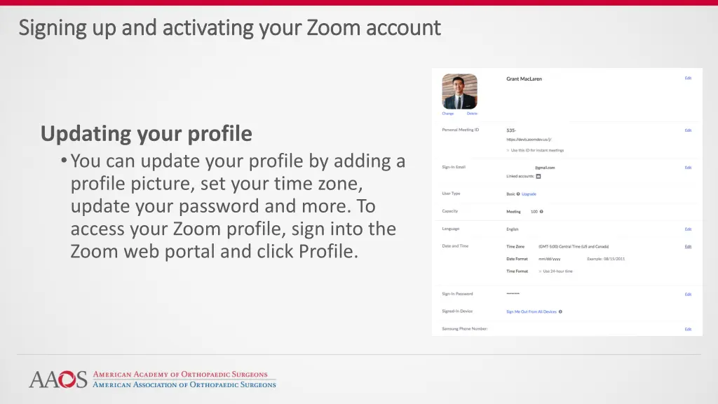 signing up and activating your zoom account 1