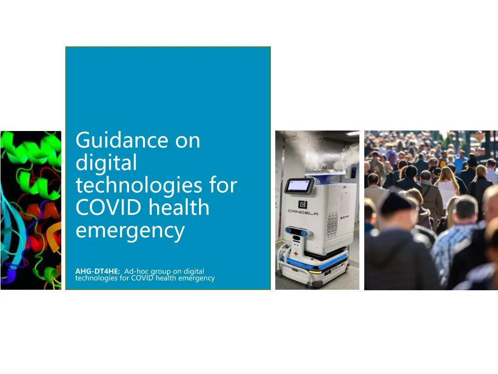 guidance on digital technologies for covid health