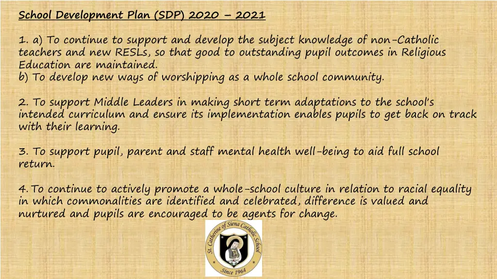 school development plan sdp 2020 2021