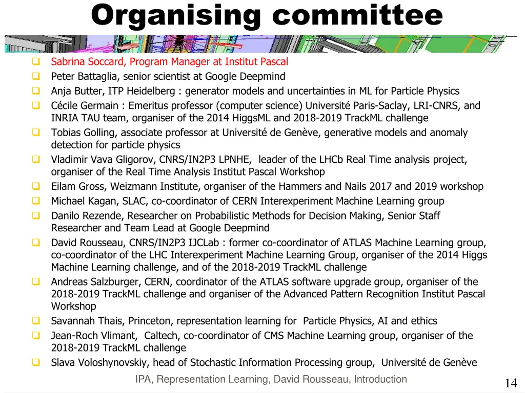 organising committee