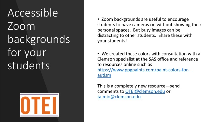 accessible zoom backgrounds for your students