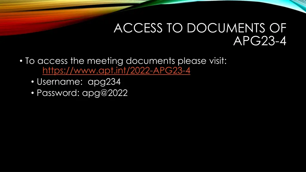 access to documents of