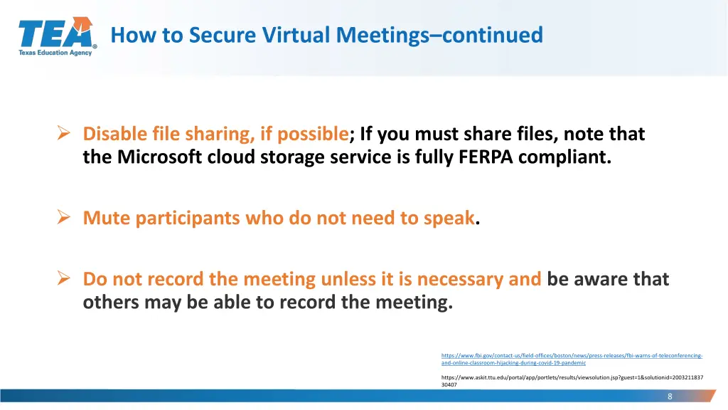 how to secure virtual meetings continued 1