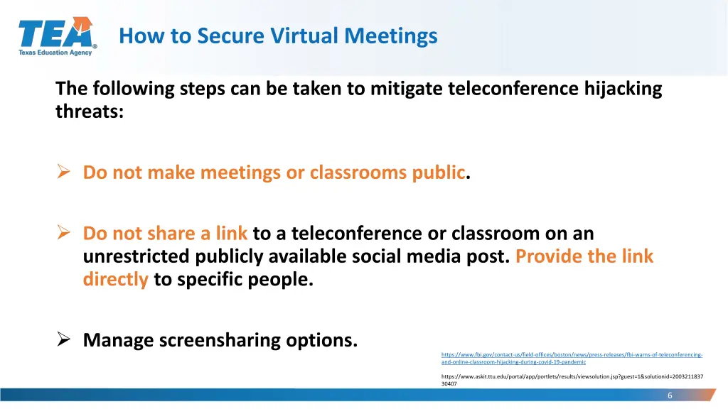 how to secure virtual meetings