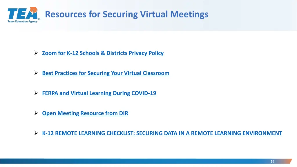 resources for securing virtual meetings