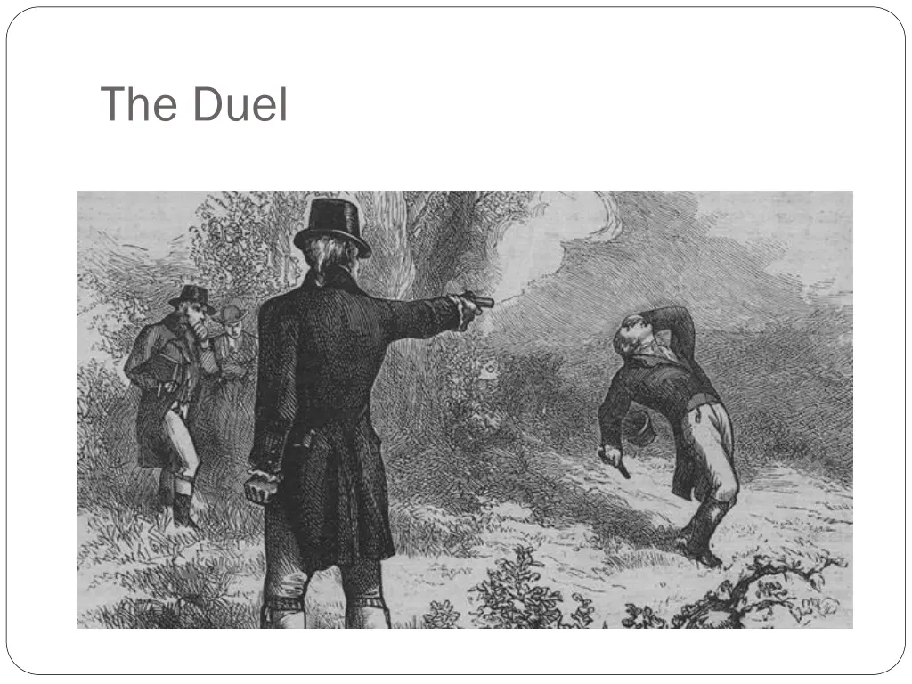 the duel