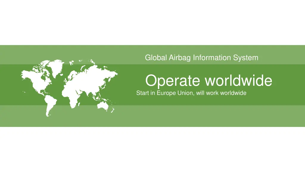 global airbag information system