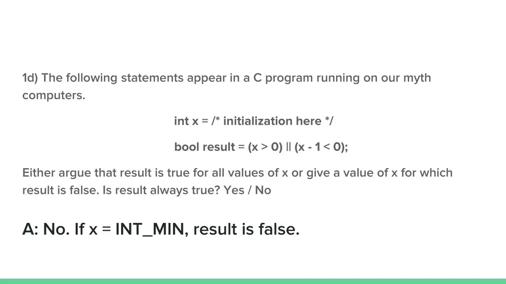 1d the following statements appear in a c program 1