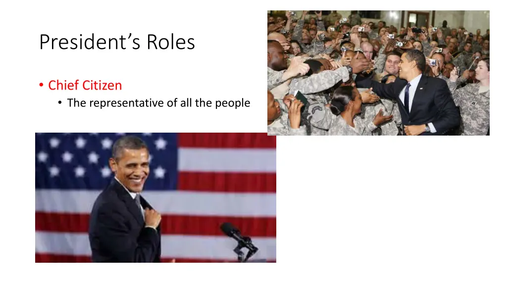 president s roles 1