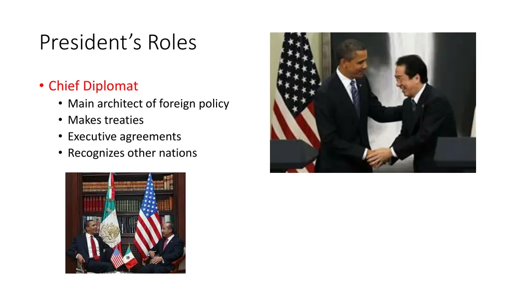 president s roles 2