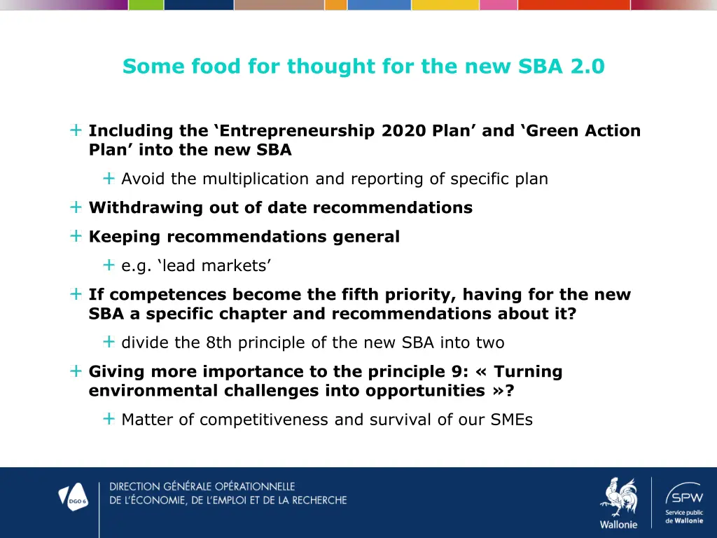 some food for thought for the new sba 2 0