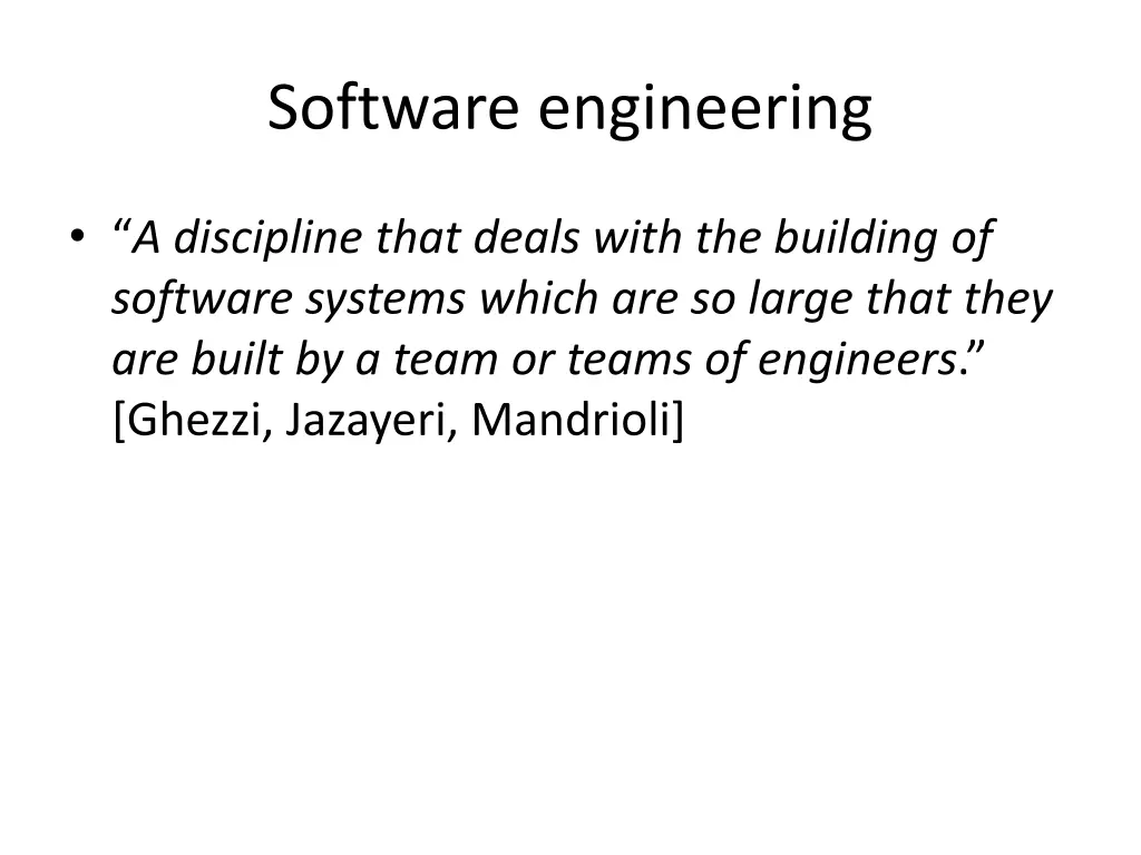 software engineering 2