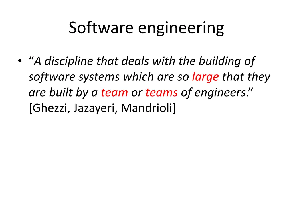 software engineering 3