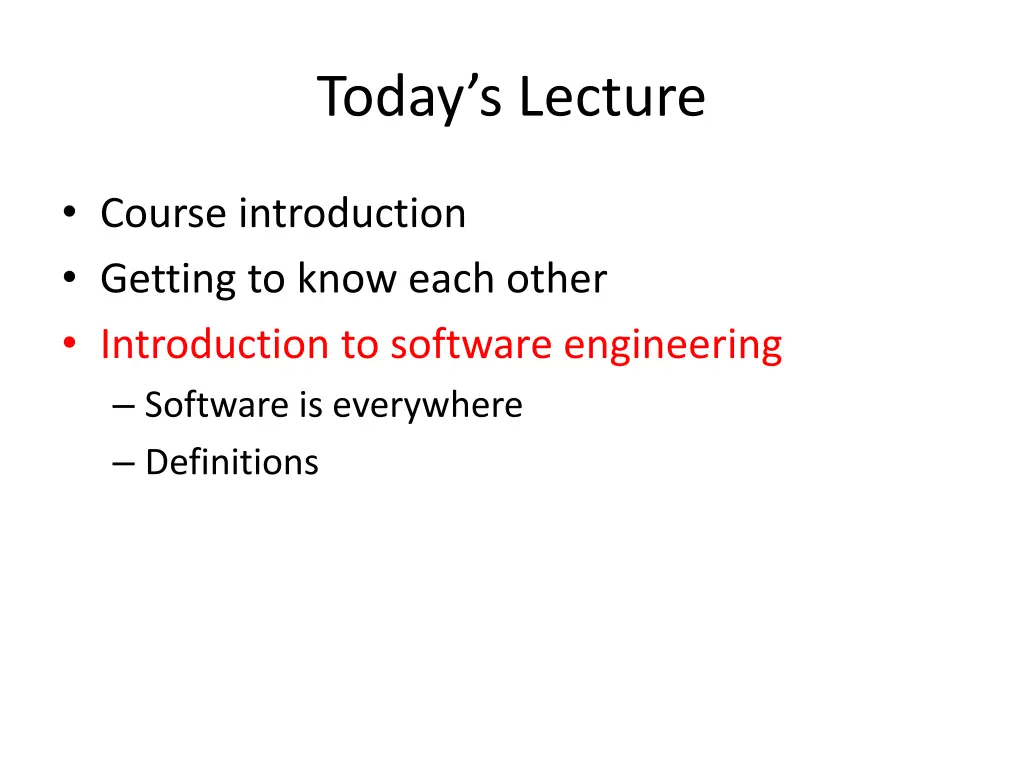 today s lecture 3