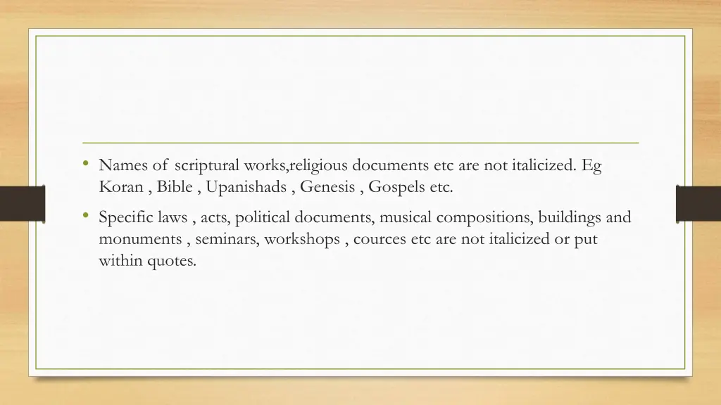 names of scriptural works religious documents