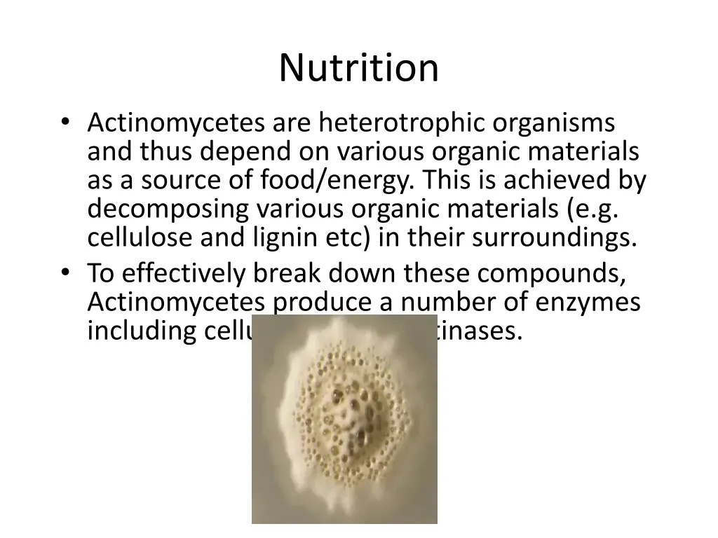 nutrition