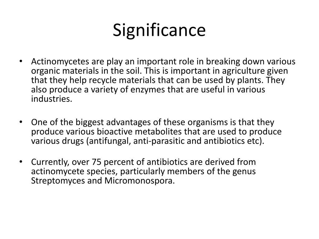 significance