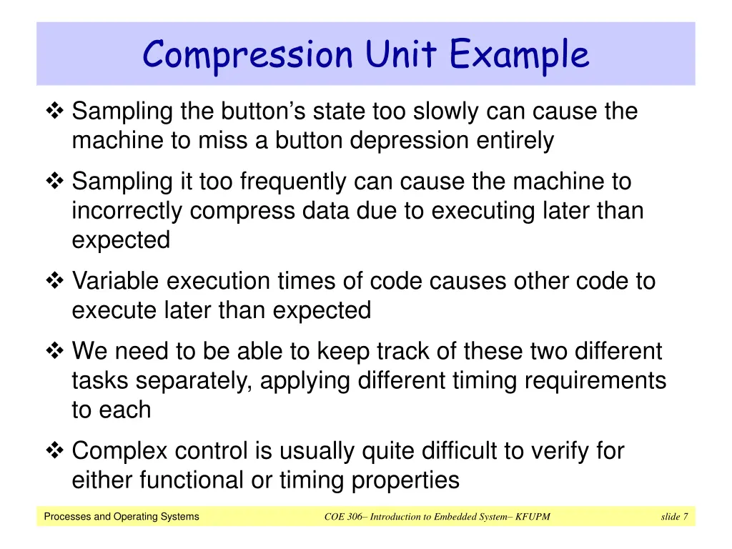 compression unit example 1