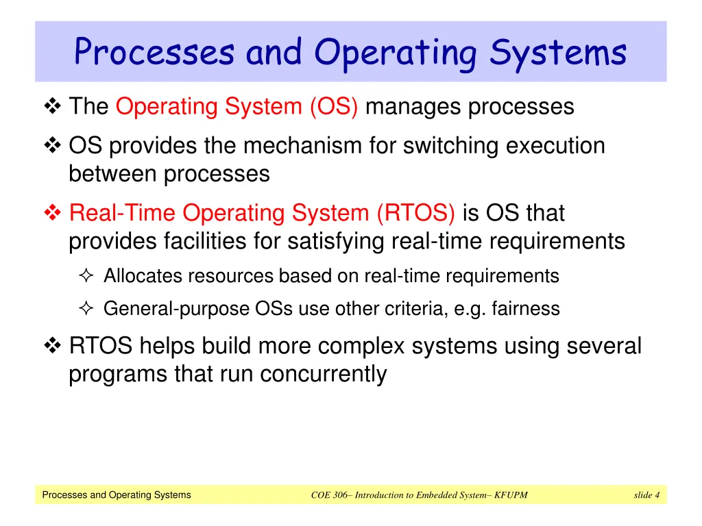 processes and operating systems 1