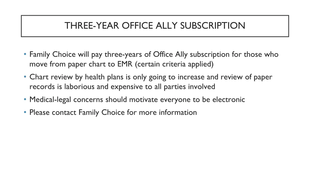 three year office ally subscription