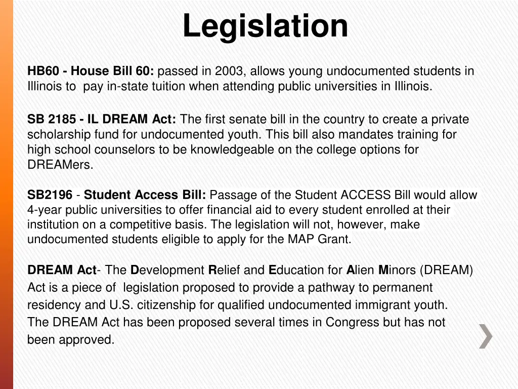 legislation 1