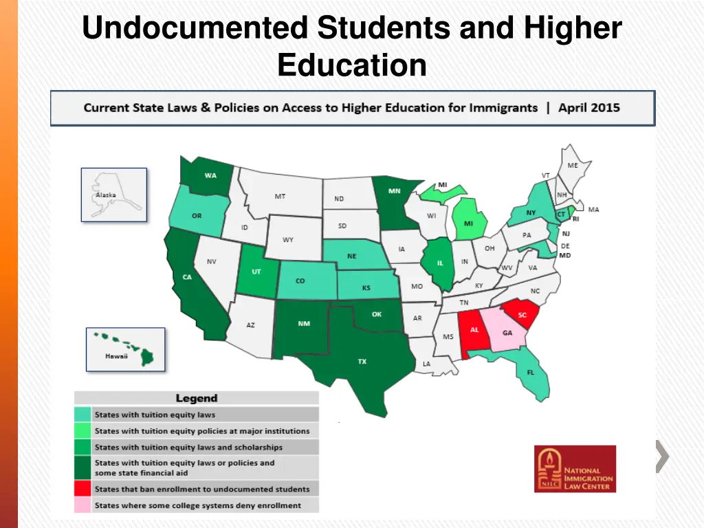 undocumented students and higher education