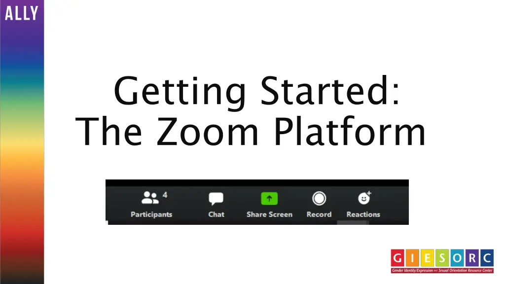 getting started the zoom platform