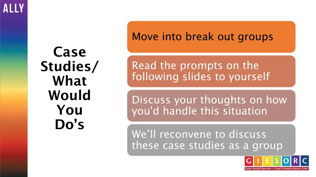 move into break out groups