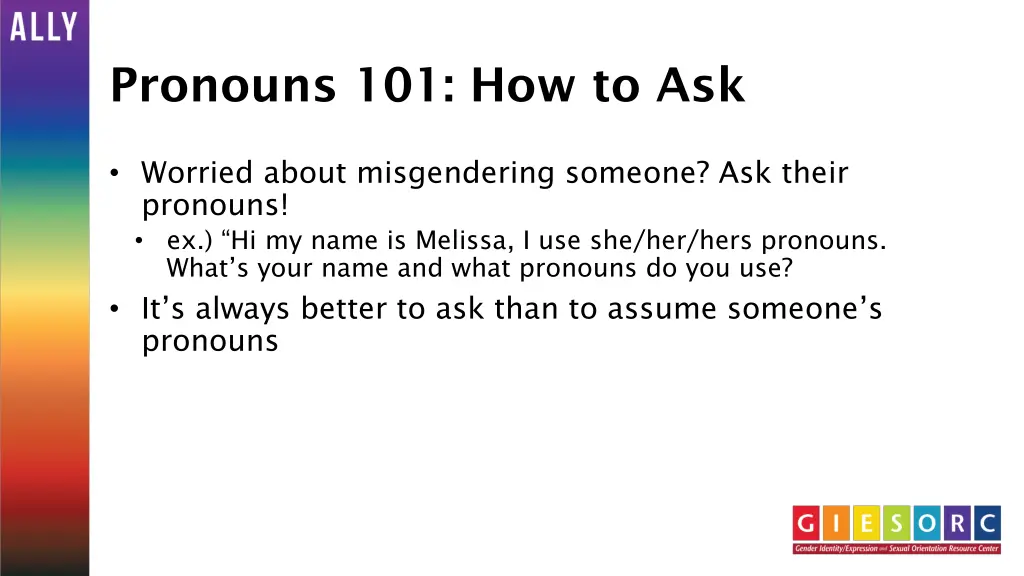 pronouns 101 how to ask