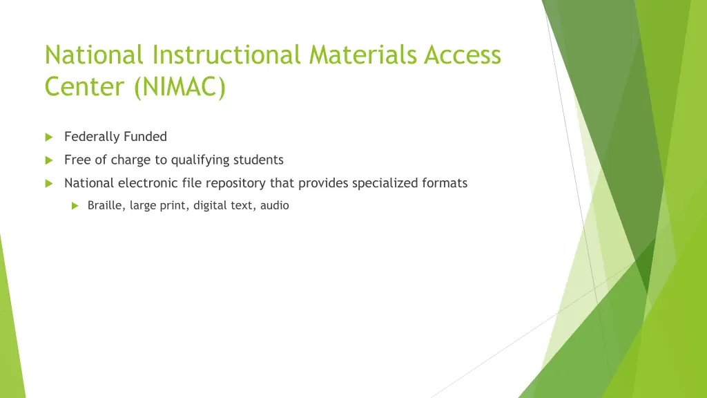 national instructional materials access center