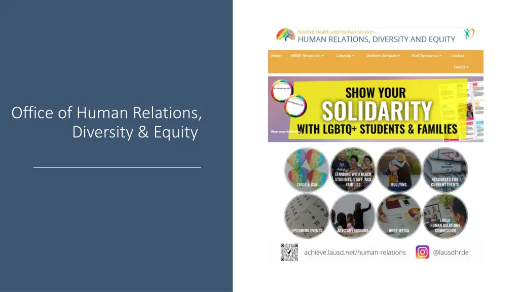 office of human relations diversity equity