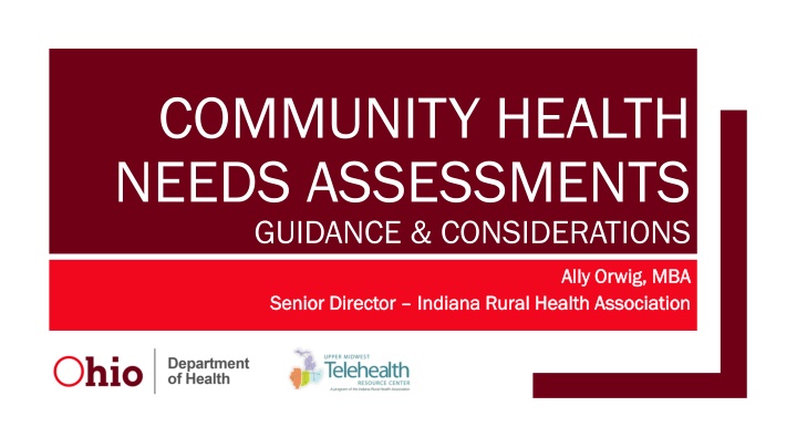 community health needs assessments guidance