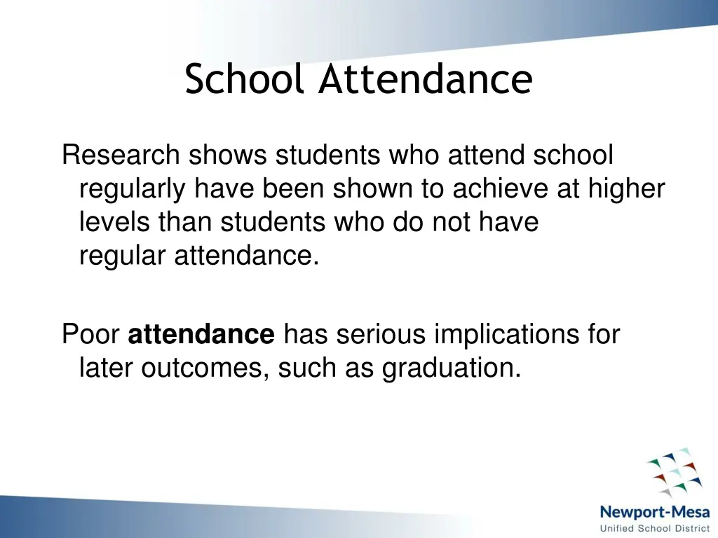 school attendance