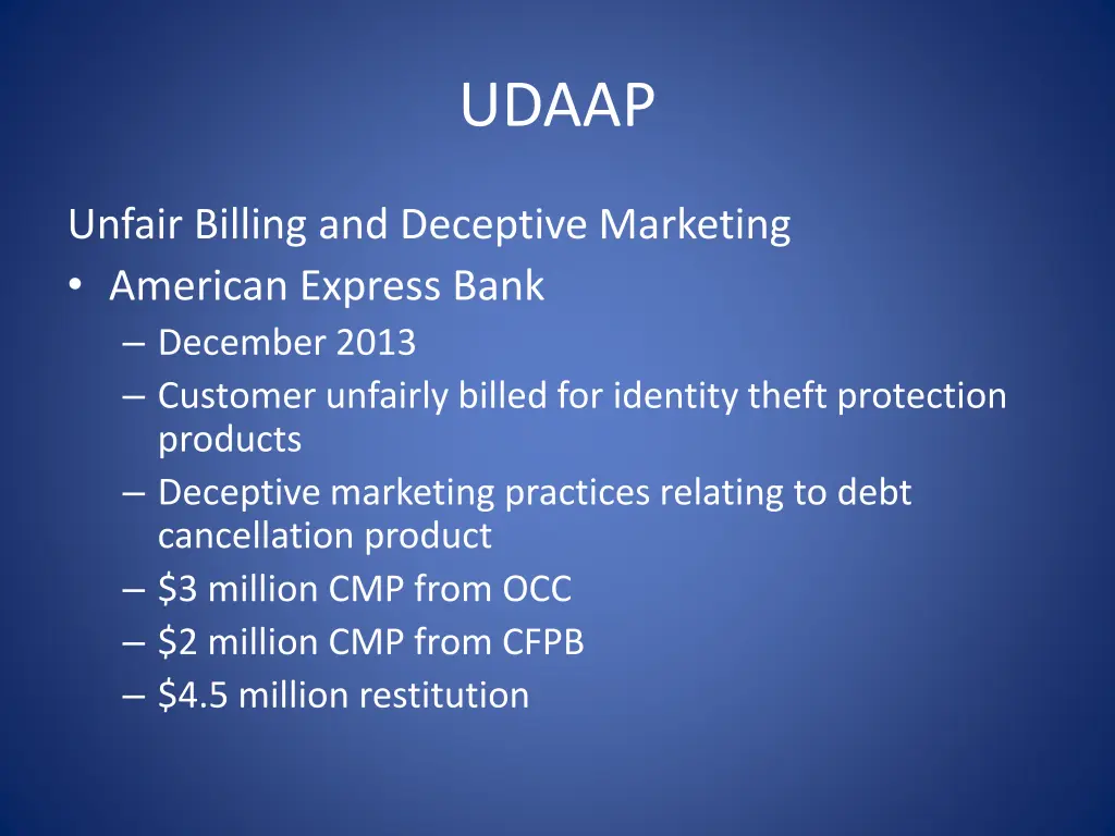 udaap 1