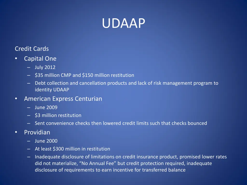 udaap 2