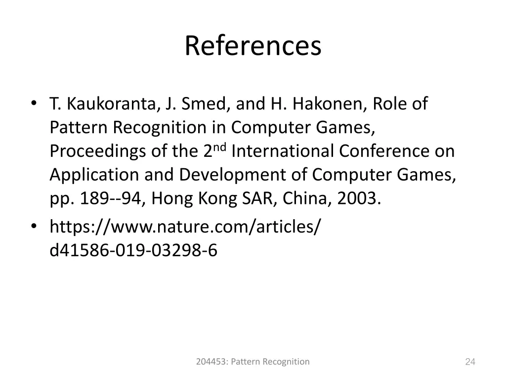 references