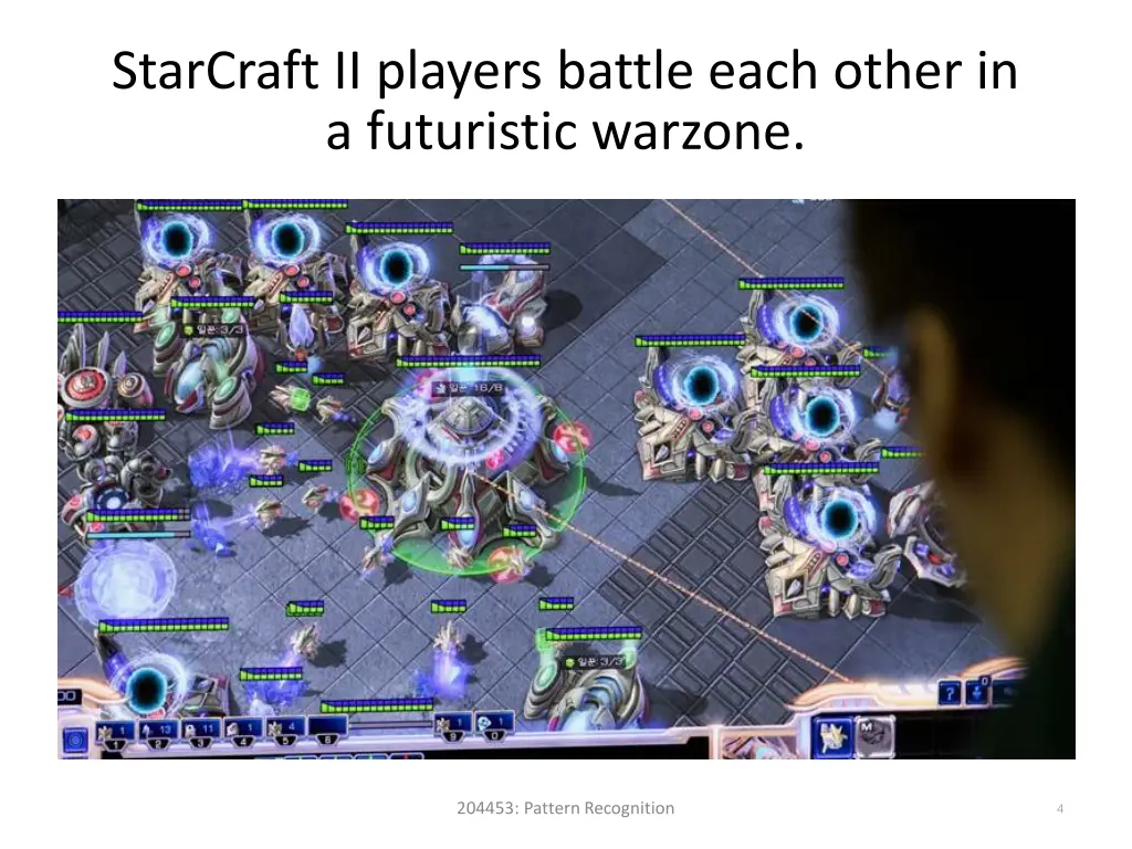 starcraft ii players battle each other