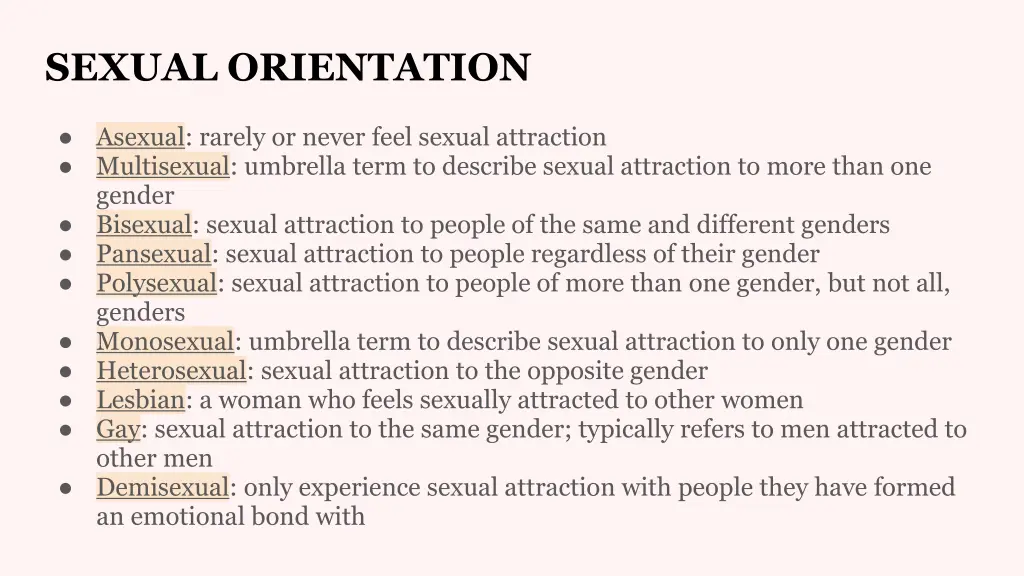 sexual orientation 1