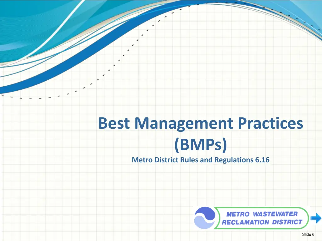 best management practices bmps metro district