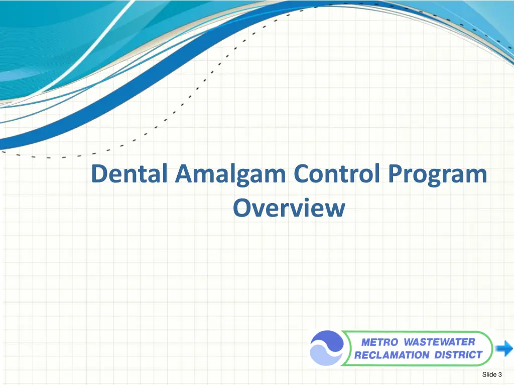 dental amalgam control program overview