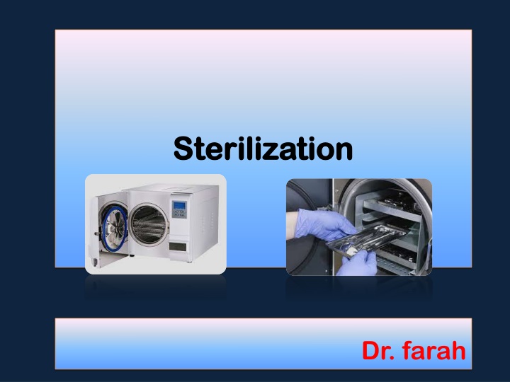 sterilization sterilization