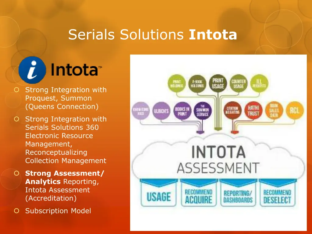 serials solutions intota