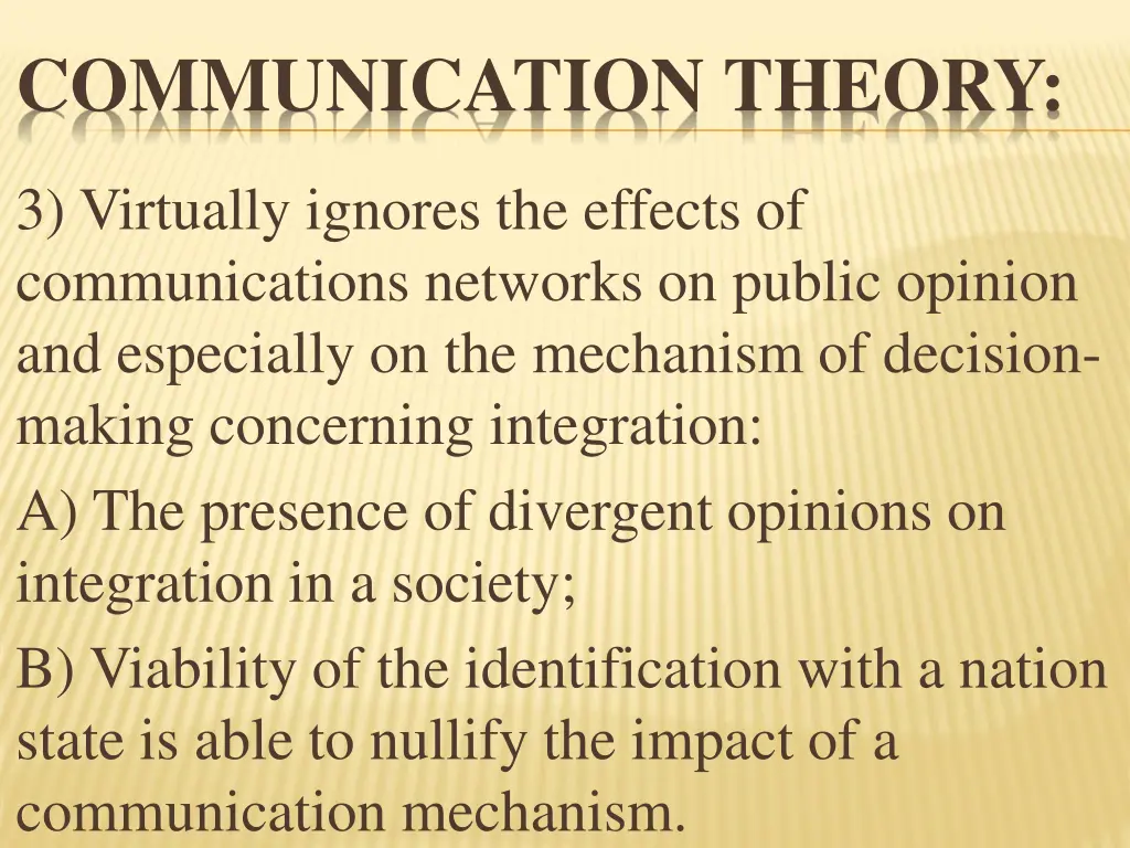 communication theory 8