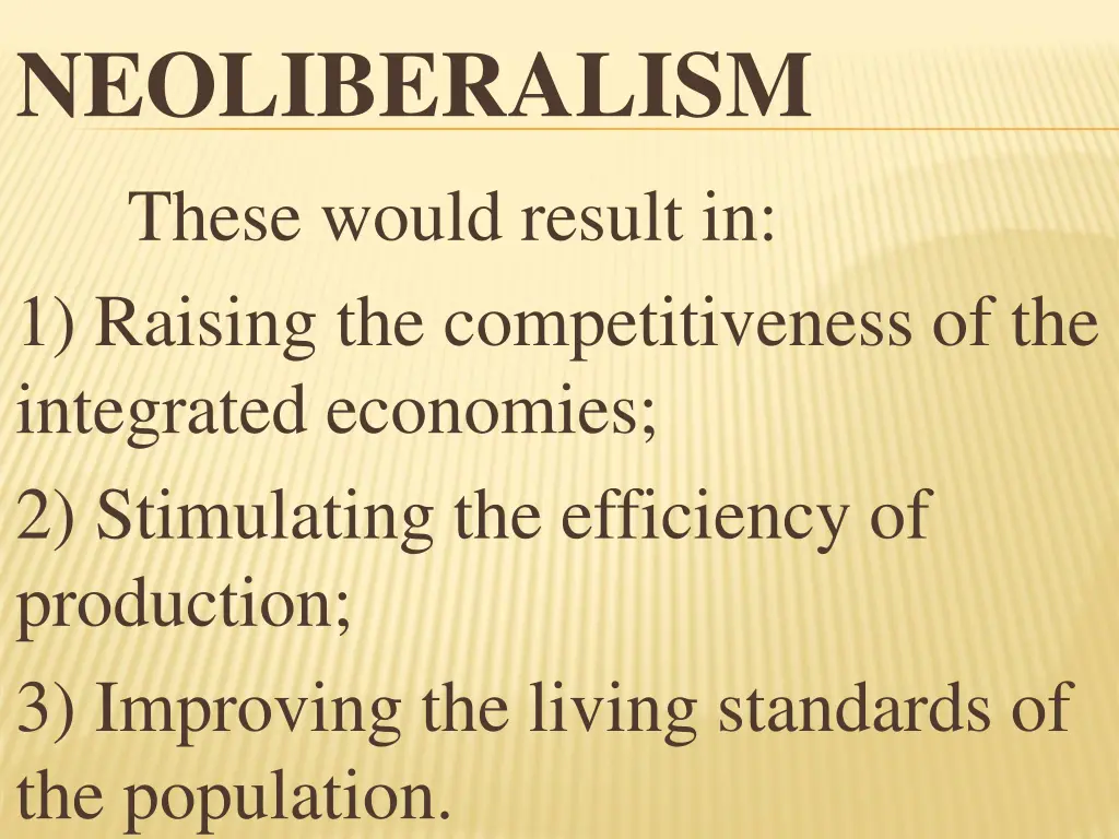 neoliberalism