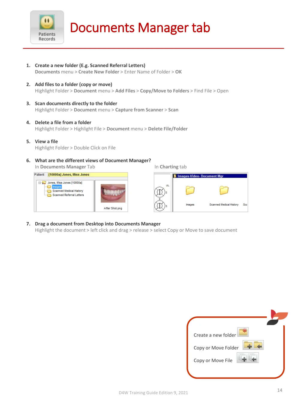 documents manager tab documents manager tab