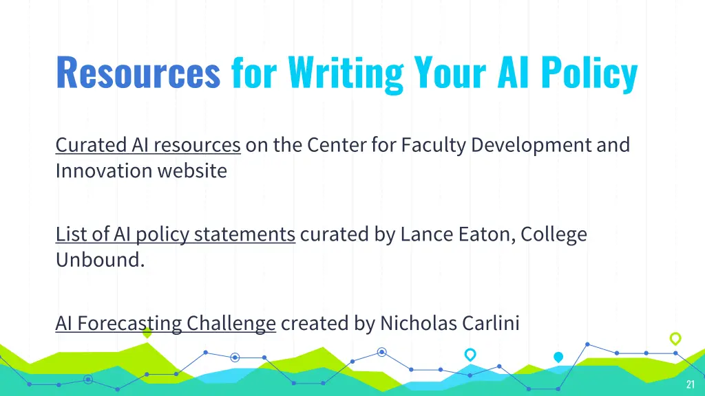 resources for writing your ai policy