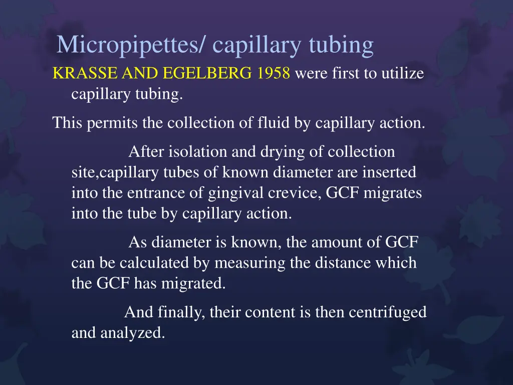 micropipettes capillary tubing krasse