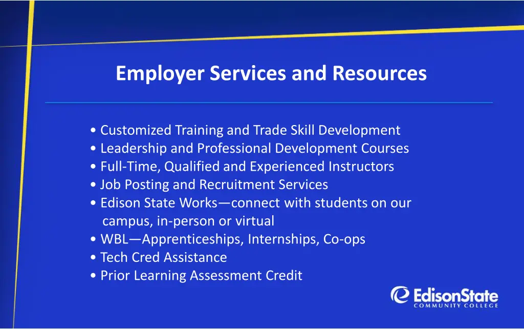 employer services and resources