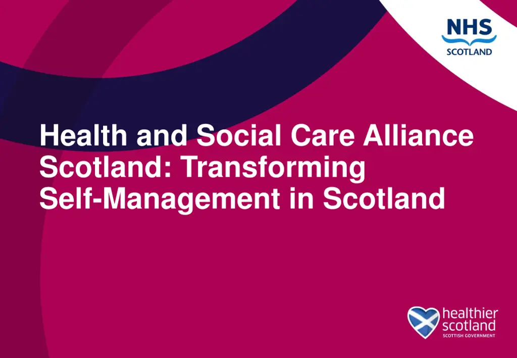 health and social care alliance scotland